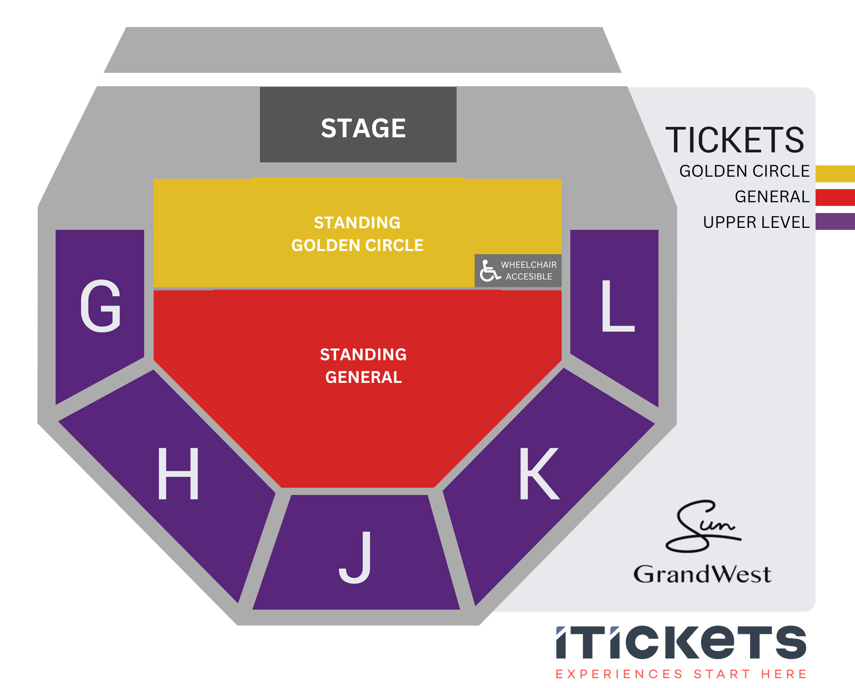 Order For Blue LIVE SA Tour CAPE TOWN