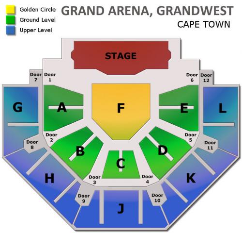 Grand Arena Grand West Casino Concerts