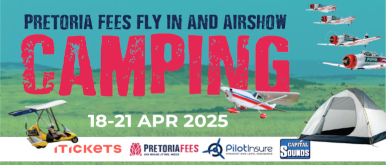 Fly In & Camping @ Pretoria Fees